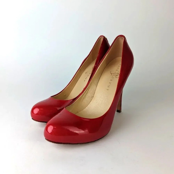 Ivanka Trump Kimo Patent Leather Platform Pump 8.5 - Picture 1 of 8